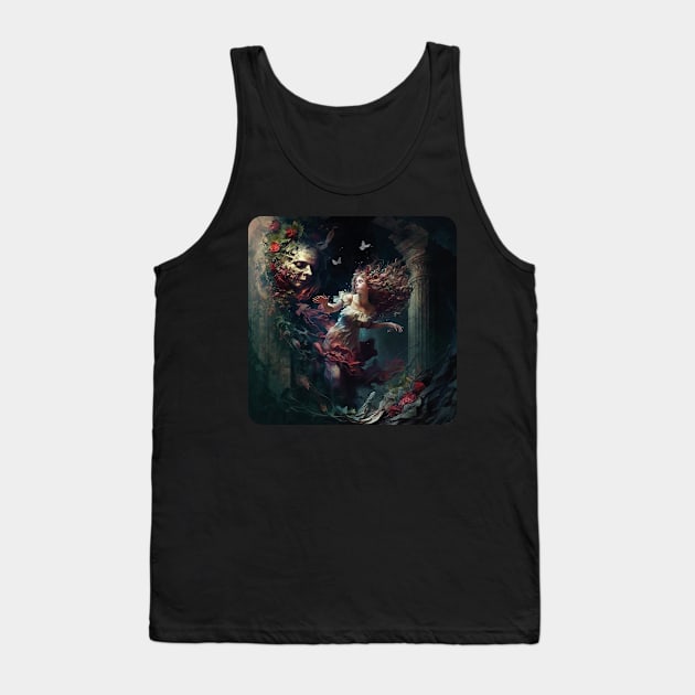 Persephone's Mythical Journey: A Tale of Love, Abduction, and Redemption Tank Top by gmnglx